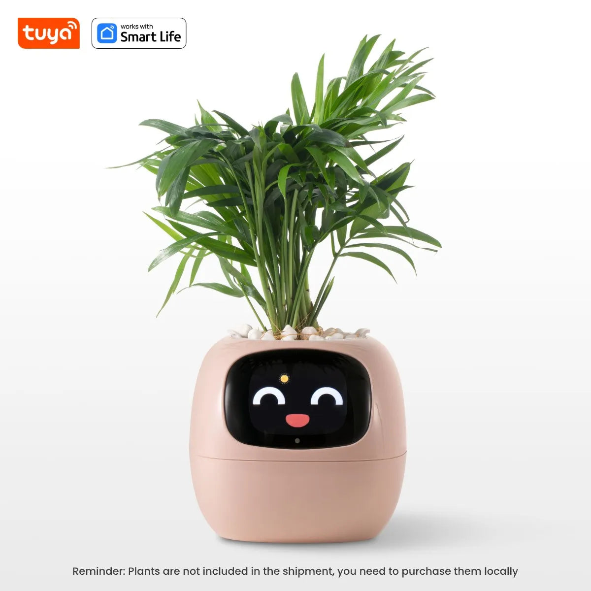 Tuya Ivy Smart Planter,Endless Fun Over 49 Rich Expressions,7 smart sensors,