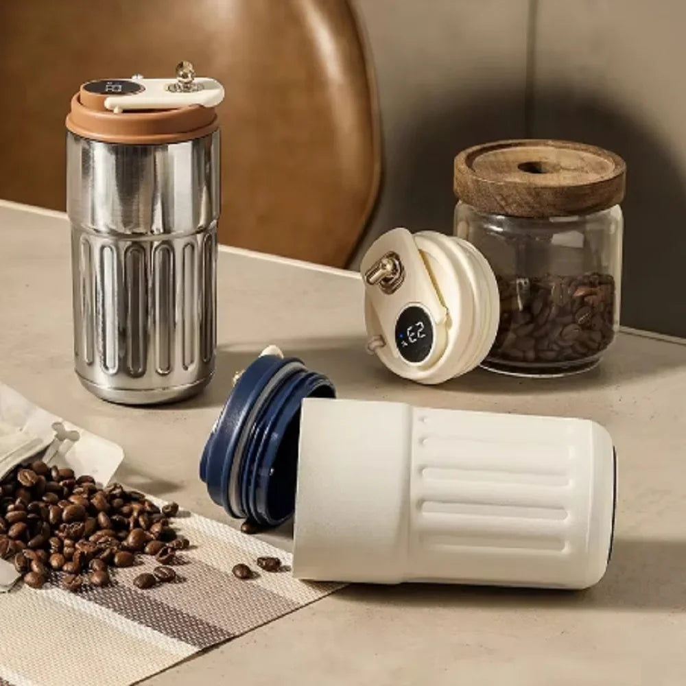 Smart Thermos Bottle Water Digital